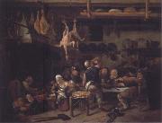 Jan Steen The Fat Kitchen Germany oil painting artist